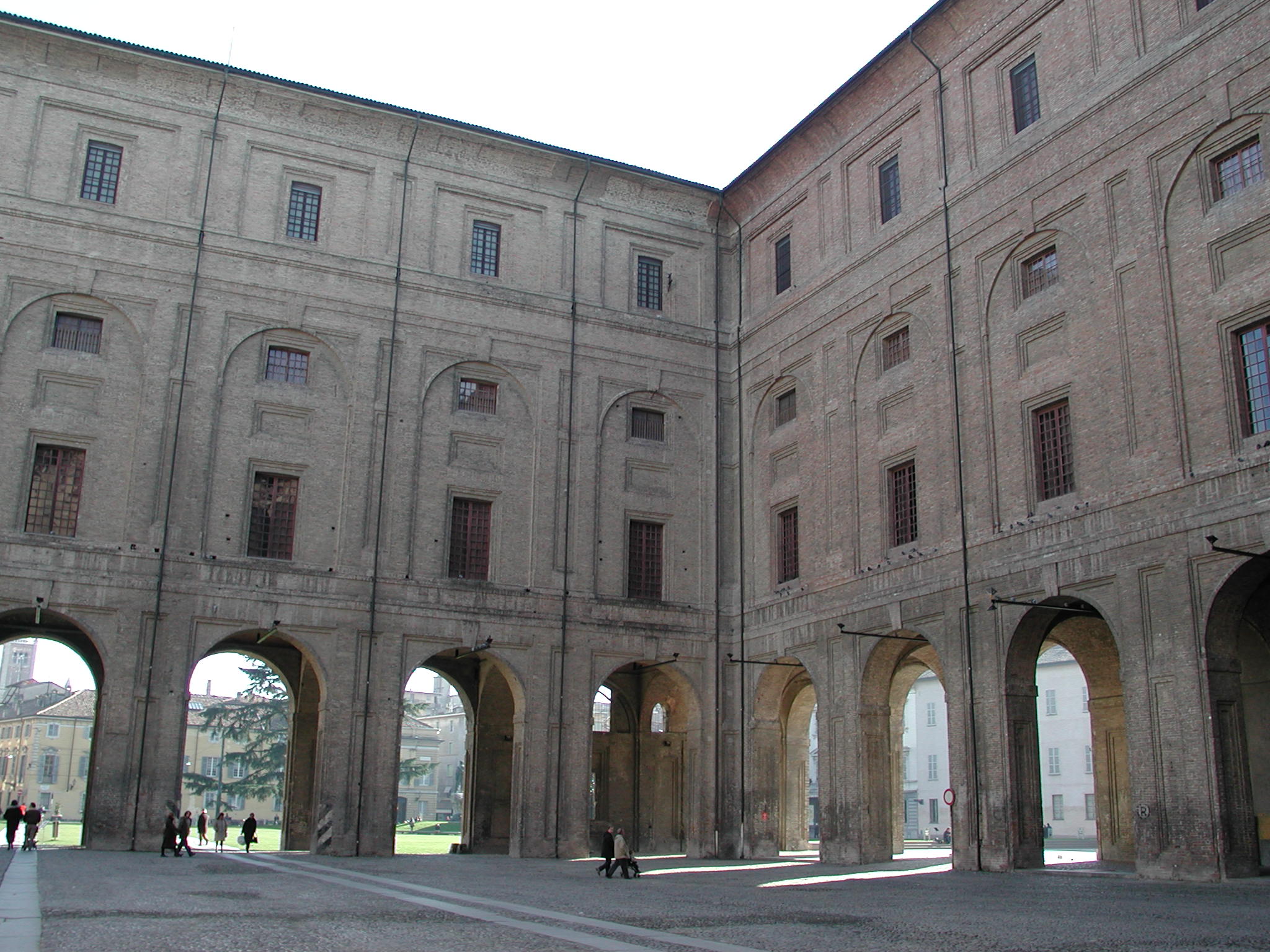 Palazzo Pilotta_Cortile S. Pietro