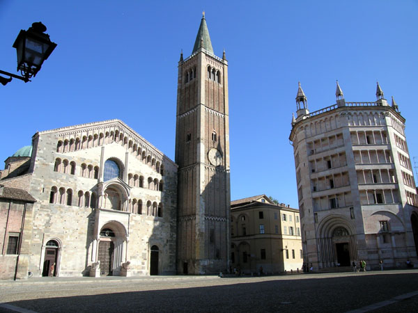 Parma - Cattedrale e Battistero